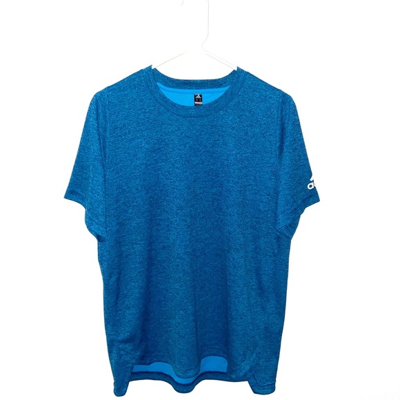 Adidas Men’s Blue Training Tee Size L - Picture 1 of 7